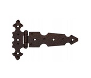 Zawias ozdobny  długi kolor miedź retro