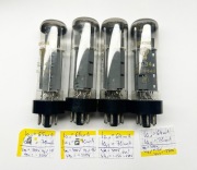 4 x RFT EL34 sparowana KWADRA NOS - 60/70 "Short base" "O" getter 12mm