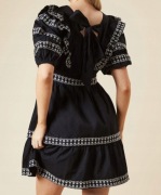 Dorothy Perkins Nowa sukienka kokarda, falbany, haft koronka rozm.40L