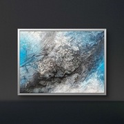 Olej, struktura, płotno 50cmx70cm. MONIKA SEROKA