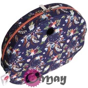 Granatowy organizer do Obag MOON LIGHT łapacze snów kwiaty koral ML OMAY