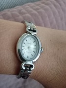 Przepiękny posrebrzany zegarek marki Vector