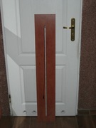 Półka z listwą led, niebieskie podświetlenie