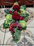 Dzień Babci I Dziadka,  stroik nagrobny obciążony