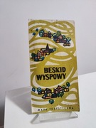Beskid Wyspowy Mapa turystyczna 1974