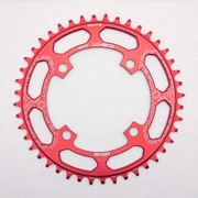 DECKAS 104BCD 44T zębatka narrow wide okrągła czerwona