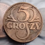 5 groszy 1938 ll RP