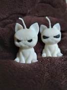 świeczka sojowa zły pies piesek oczy