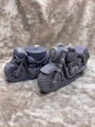 Zestaw świec świeczek dwa motory motor