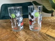 Dwie szklanki Retro Mickey Mouse Disney