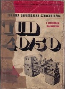 Tokarka TUD 40, TUD 50 DTR 