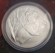 Srebrna moneta KOALA RAM 1 oz, 1 uncja, 2024 