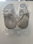 Buciki do chrztu rozmiar 11 cm stopa