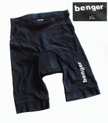 BENGER świetne spodenki rowerowe kolarki r.XL