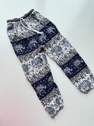 Spodnie dziecięce słonie alladynki haremki boho Tajlandia 122