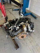 Uszkodzony silnik z AUDI A6 C7 3.0 TDI Quattro – kod silnika: CZVA