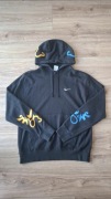 Bluza z kapturem Nike Swoosh Graffiti Tribal Vintage Unikat M 