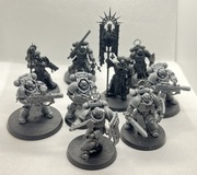 Warhammer 40000 Space Marines Honoured of the Chapter - złożone modele.