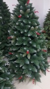 Choinka, sosna z jarzębiną czerwoną 220 cm