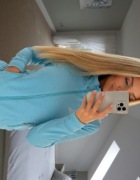Bluza polarowa niebieska polar Adidas 36