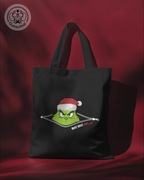 Torba  bawełniana z nadrukiem świątecznym – Grinch 2 wzory