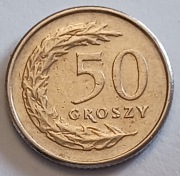 50 gr groszy 1990 r. 