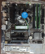 Zestaw PC i3 10105 8x3,7@4,4GHz NVMe 256GB DDR4 8GB GIGABYTE B460MD3H Win11