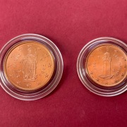 San Marino   1 i 2  eurocent. 2004 r. Stan bankowy