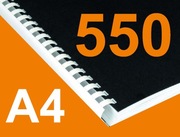 Podręcznik ksero A4 mono do 550 stron + bindowanie