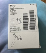 Rurka tracheostomijna 5.0 PEF Shiley bez balona NOWE