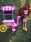 Lalka Enchantimals Małpka i wózek 