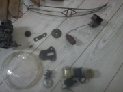 Renault 4cv. Części różne