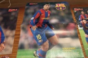 Plakaty Bravo Sport 2008 dwustronne FC Barcelona, Ronaldinho 2008 rok