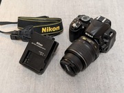 Nikon D3100 Lustrzanka Zestaw