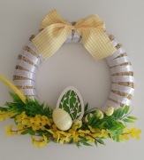 Wianek Wielkanocny ręcznie wykonany.