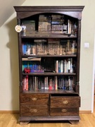 Biblioteczka szafa kolonialna indyjska