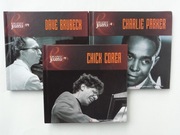 Płyty CD 'Giganci Jazzu' - Brubeck, Corea, Parker, jak nowe.