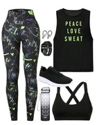 Trzyczęściowy zestaw sportowy rL nowe 