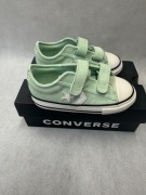 Buty trampki dziecięce CONVERSE Star Player Easy On na rzepy miętowe r 25