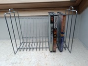 Stojak na płyty DVD regał metalowy 14 płyt DVD nowy 