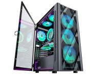 Obudowa PC MUSETEX NN8 ATX 6x ARGB Mid Tower szkło hartowane