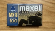 Kaseta magnetofonowa Maxell MX-S 100 Type IV - Nowa