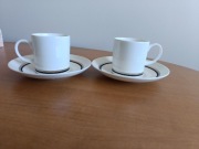 Vintage Wedgwood Charisma  porcelana filiżanki talerzyki łyżeczka 