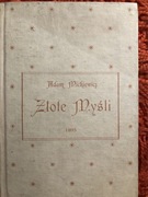 Adam Mickiewicz Złote Myśli
