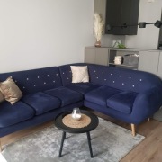 Granatowy narożnik prawostronny Stella Cadente