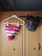 Zestaw 2 czapek na jesień i zimę stan bdb