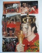 Michael Jackson  (plakat A3 z czasopisma Pop Rocky)