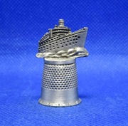 Naparstek Kolekcjonerski Pewter - Statek 