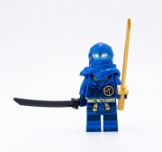 LEGO Ninjago minifigurka njo0814 – Jay Dragons Rising + 2 katany