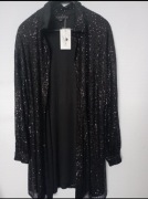 Cekinowy kardigan sukienka 50